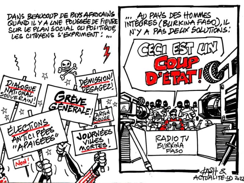 Les caricatures de ACTUALITE.CD sont réalisées par Kash