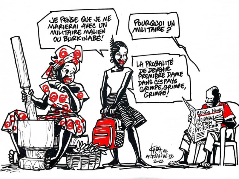 Les caricatures de ACTUALITE.CD sont réalisées par Kash 