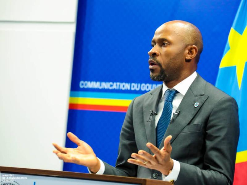 Patrick Muyaya, ministre de communication et médias 