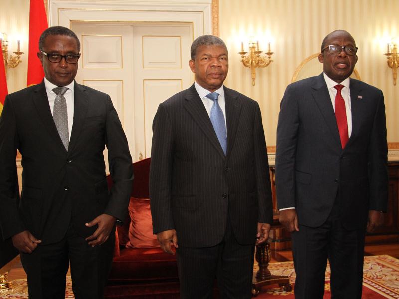 Vincent Biruta, Joao Lourenço et Christophe Lutundula