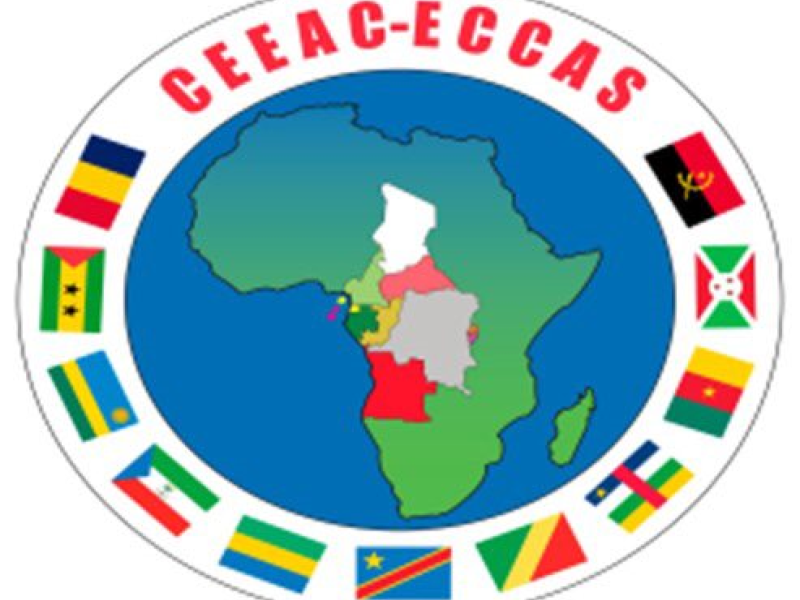 Le logo de la CEEAC