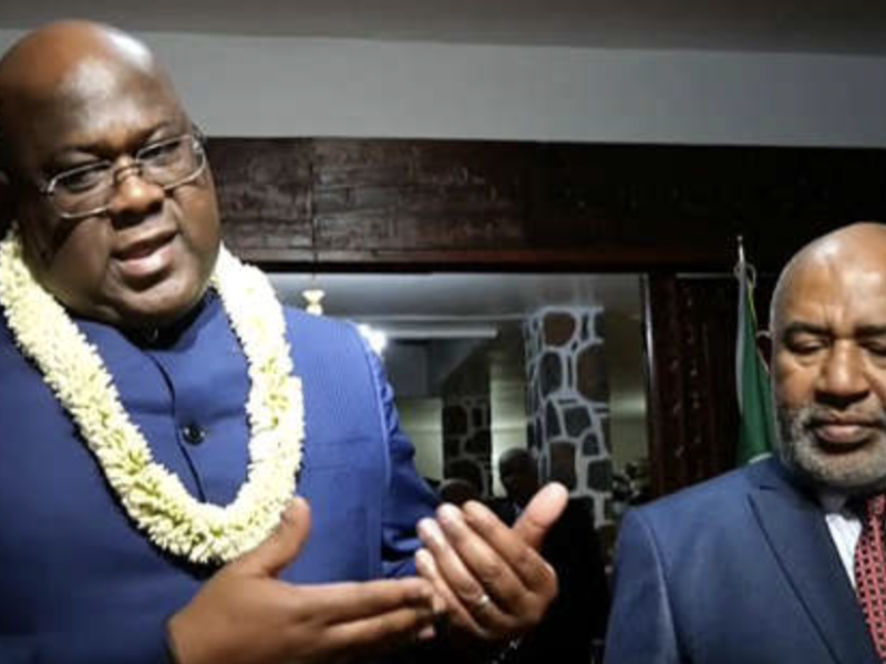 Azali Assoumani et Félix Tshisekedi