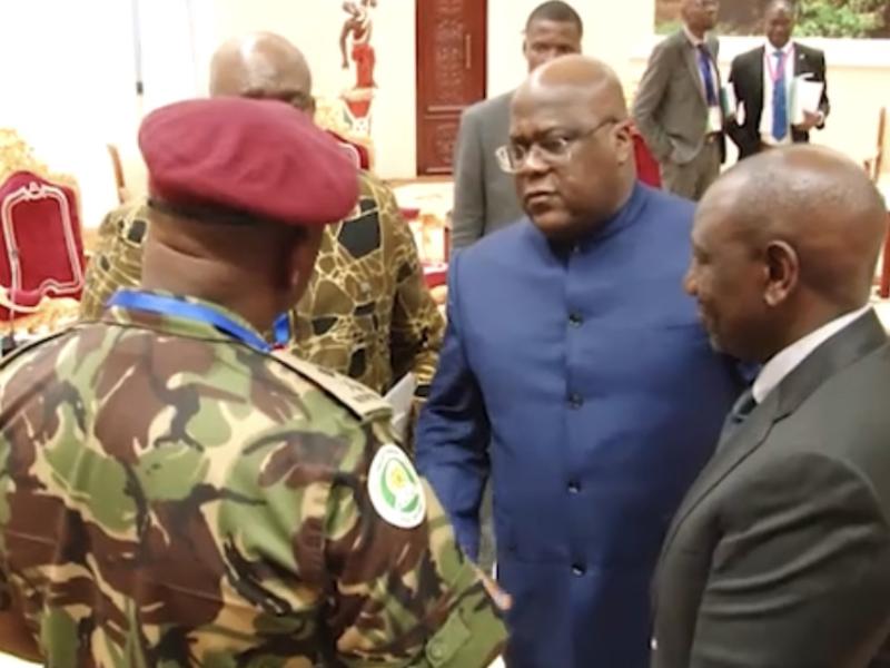 Félix Tshisekedi et William Ruto