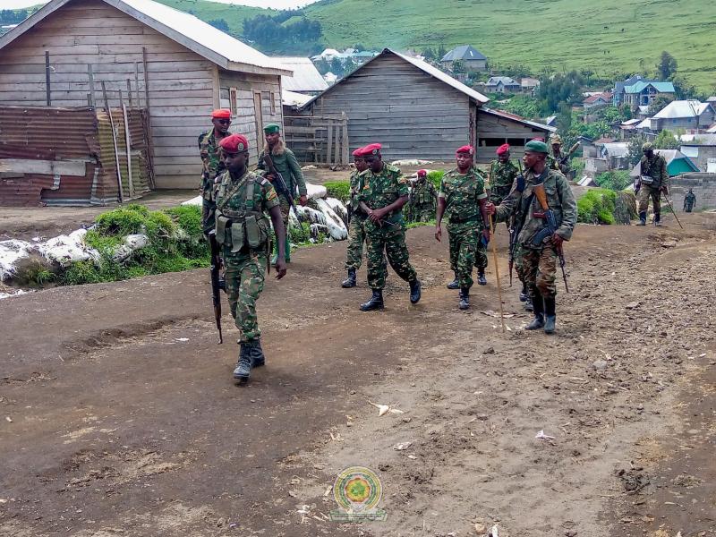 Les troupes burundaises au Nord-Kivu