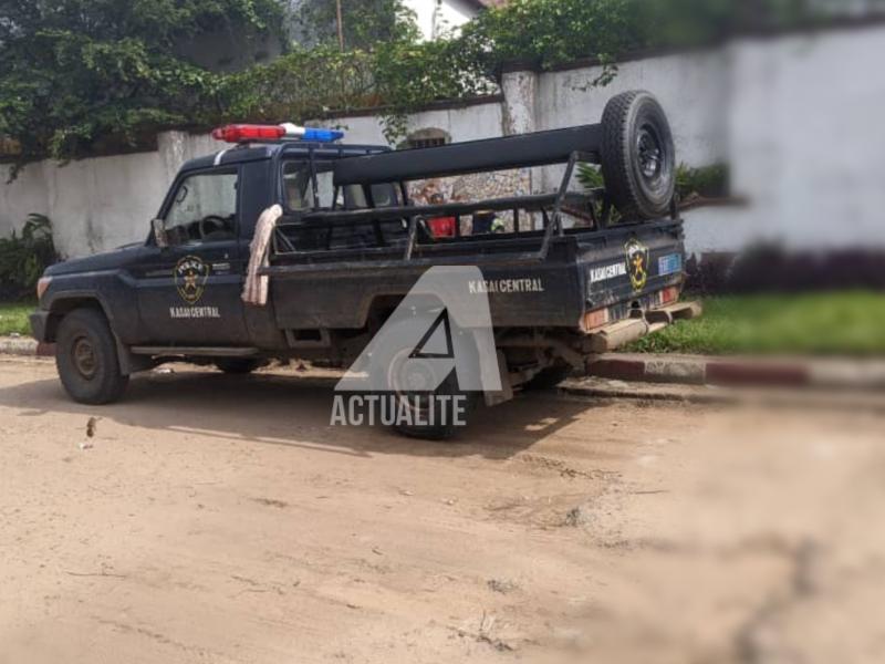 Un véhicule de la Police. Ph. ACTUALITE.CD