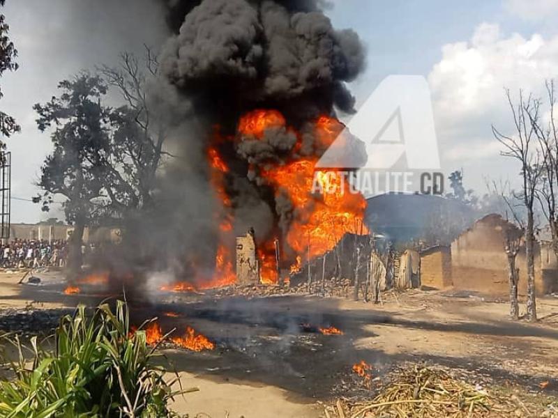 Incendie à Bandundu