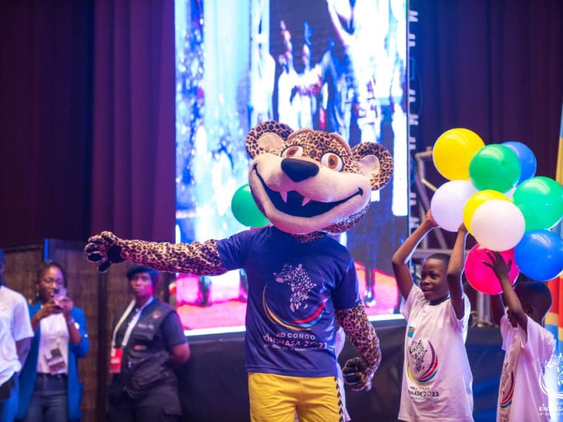 Masano, mascotte officielle des IXès jeux de la Francophonie