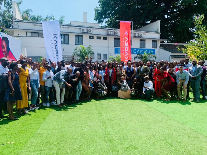 Les apprenants de Kinshasa Digital Academy pour la session 2023 