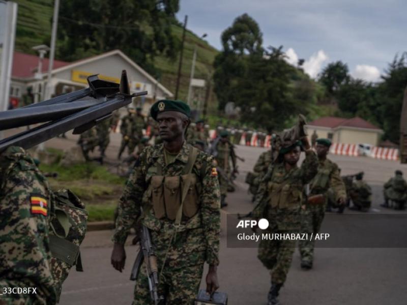 Les militaires ougandais entrés à Bunagana