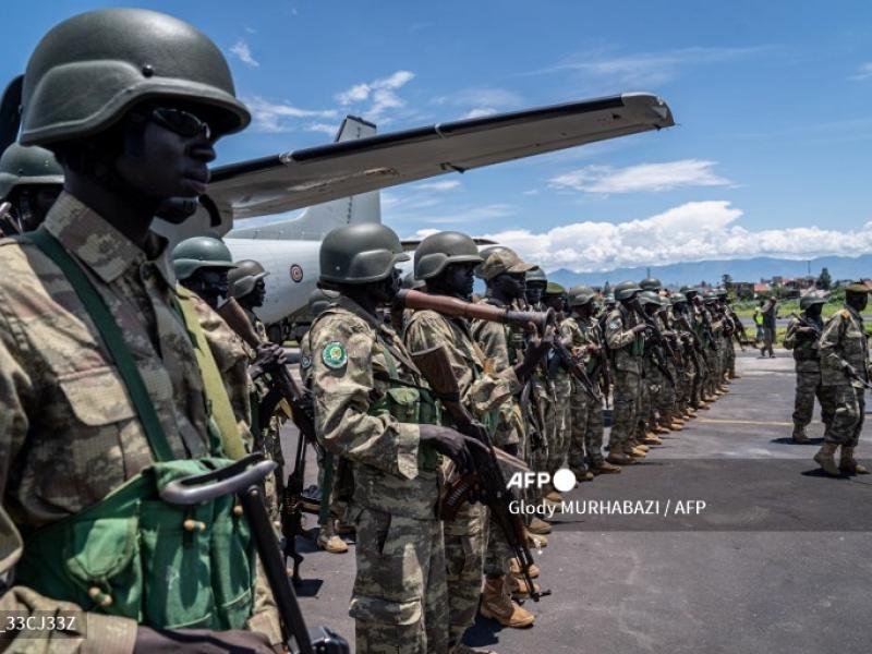 Des militaires sud-soudanais arrivés à Goma