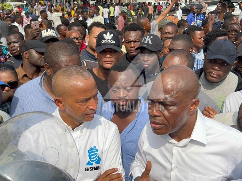 Martin Fayulu, Moise Katumbi, Matata Ponyo et Delly Sesanga