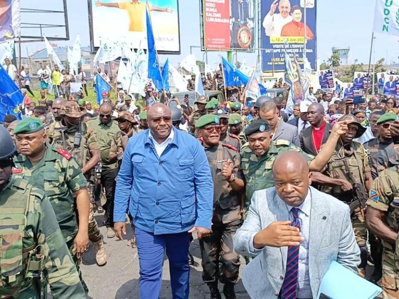 Jean-Pierre Bemba à Goma