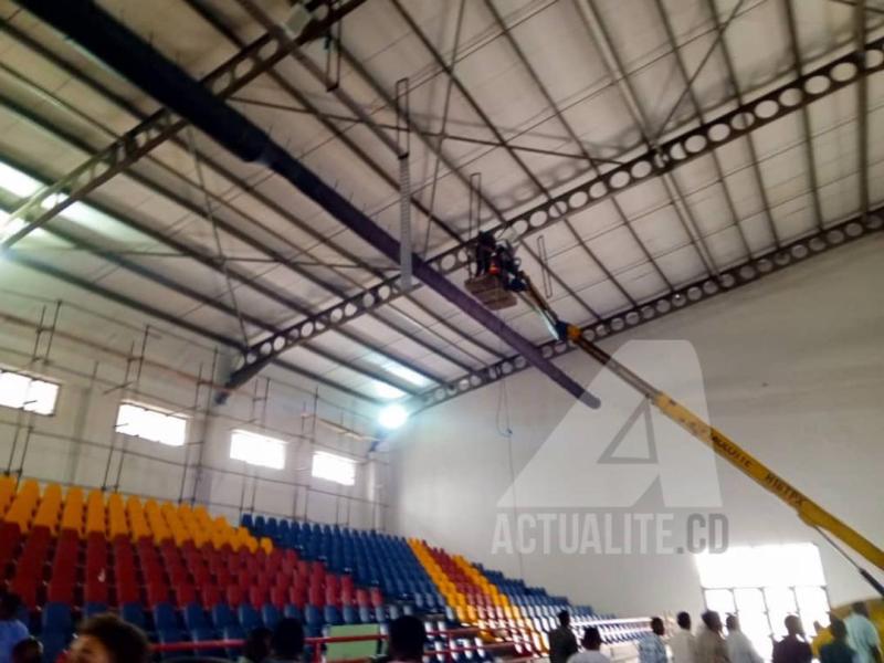 Gymnase construit au stade des Martyrs 