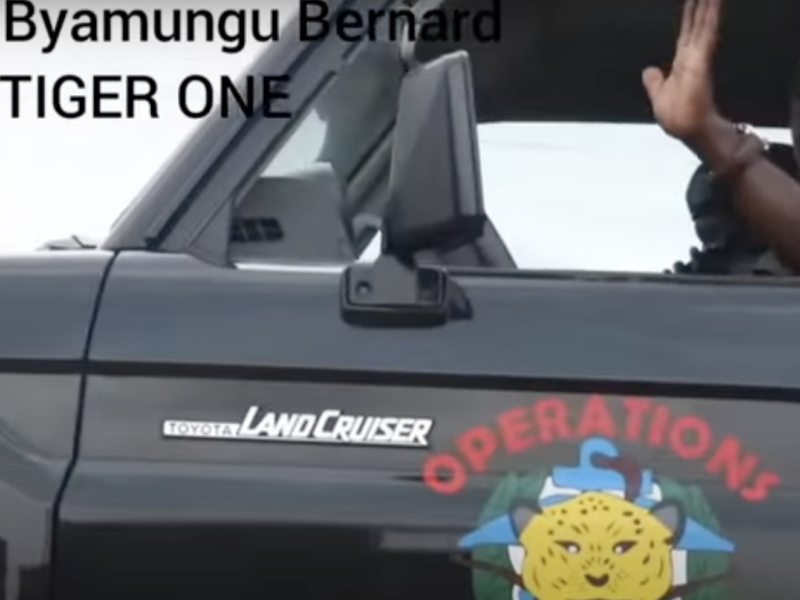 L’ex-colonel Bernard Byamungu Maheshe mis en avant dans une vidéo du M23  à Bunagana en octobre 2022.