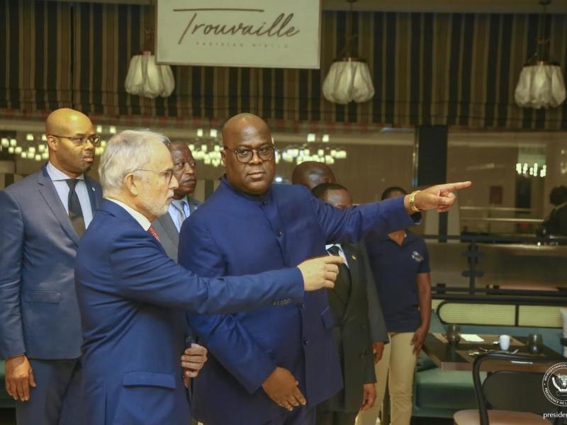 Inauguration de Hilton Hôtel à Kinshasa 