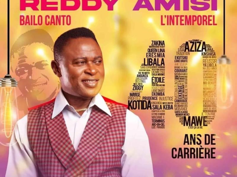 Célébration de 40 ans de carrière musicale de Reddy Amisi