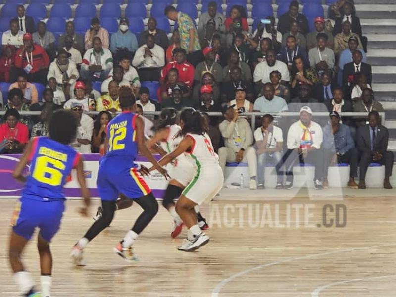 Match de basket-ball. PH. Ivan Kasongo Ndala