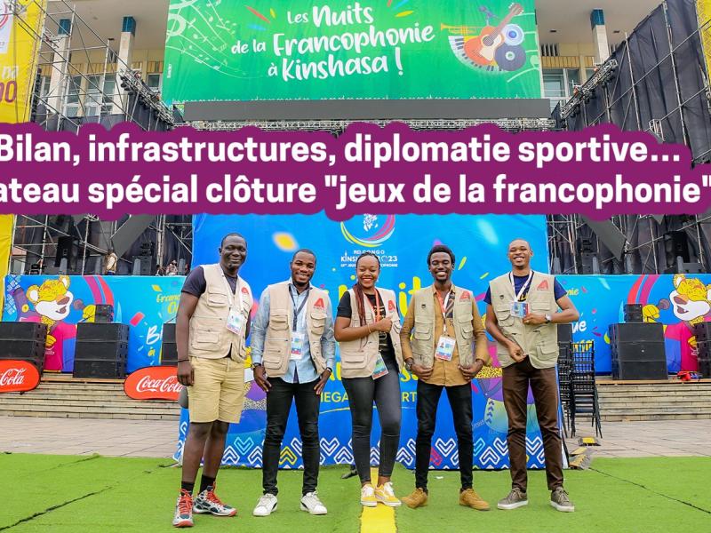 Plateau spécial "Jeux de la Francophonie"