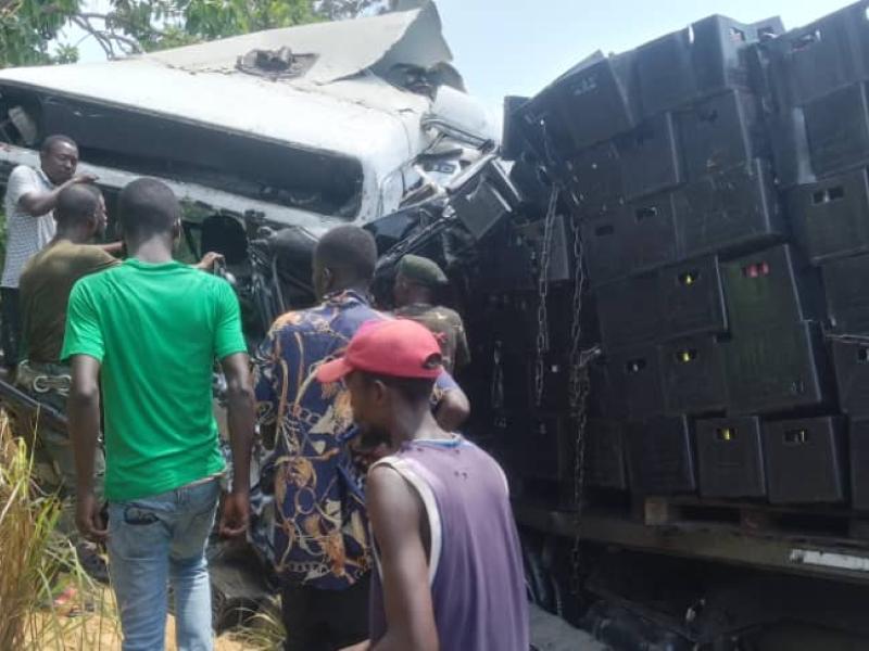 Accident à Kabuba 