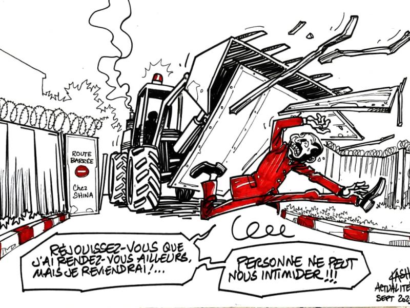 Caricature ACTUALITE.CD