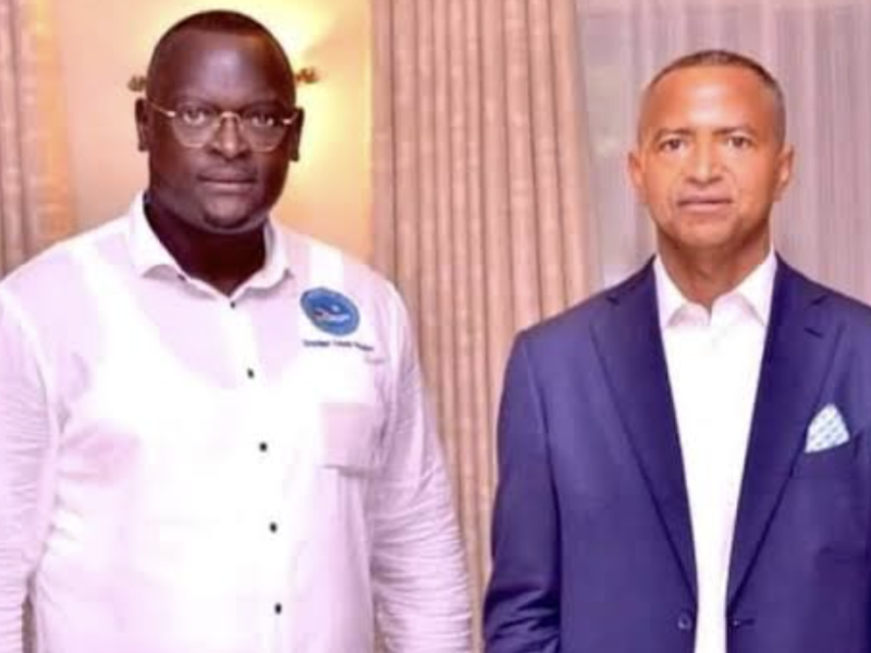 Jacky Ndala et Moise Katumbi