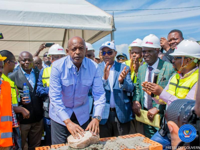 Lancement des travaux de construction des postes frontaliers de Kavimvira à Uvira et de petite barrière à Goma