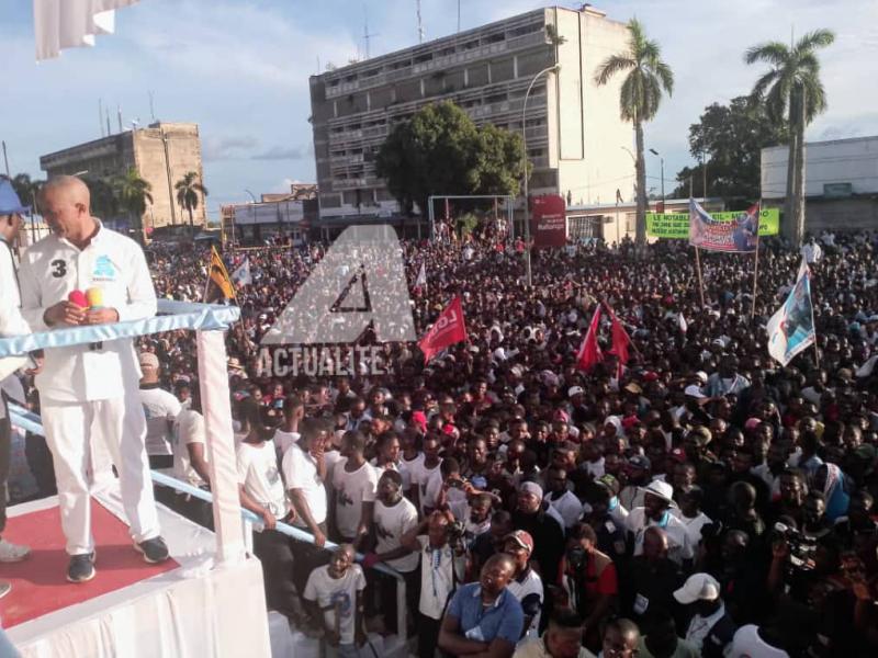 Moise Katumbi en meeting le 20 novembre à Kisangani