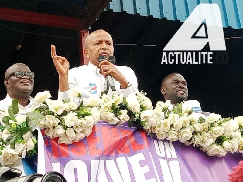 Moise Katumbi en meeting le 27 novembre à Bukavu