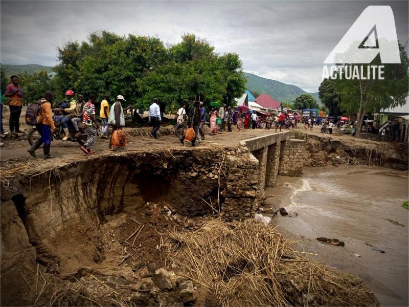 La RN5 coupée au niveau de Baraka 