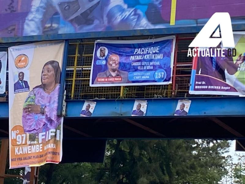 Campagne à l'éctorale à Goma