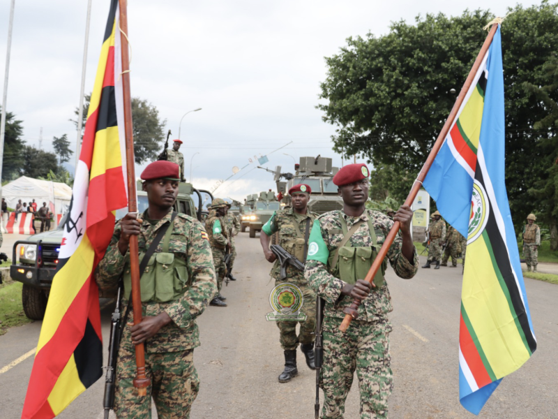 Troupes ougandaises de l'EAC