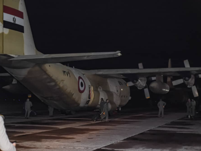 Avion militaire egyptien à déployer en RDC