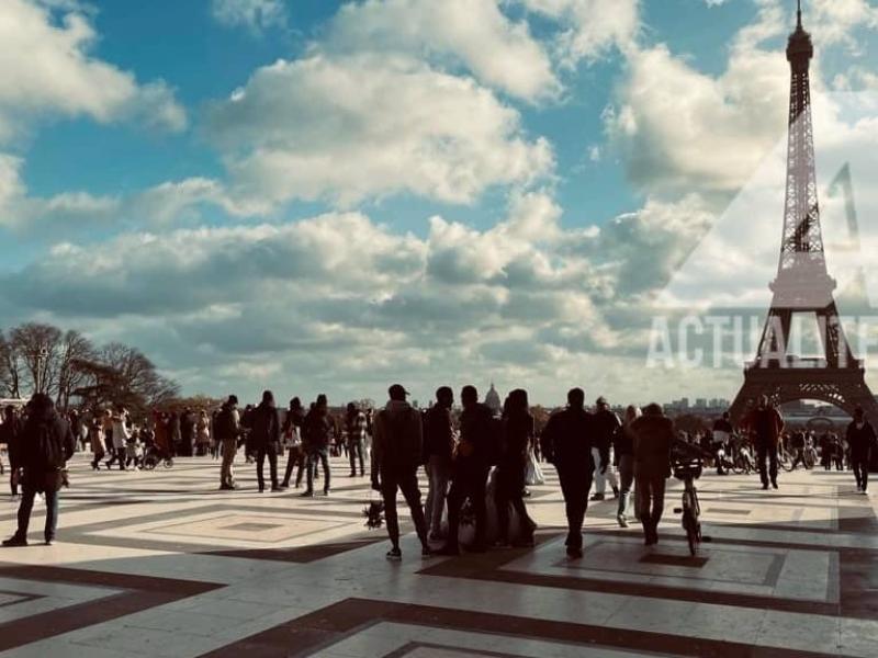 Place du Trocadéro à Paris (Illustration)