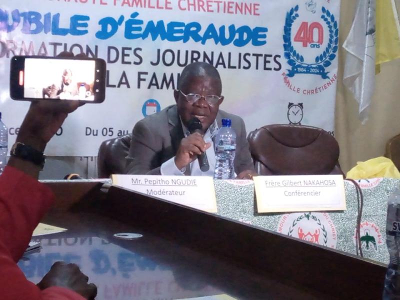 Gilbert Nakahosa, professeur du droit canonique à l’UCC