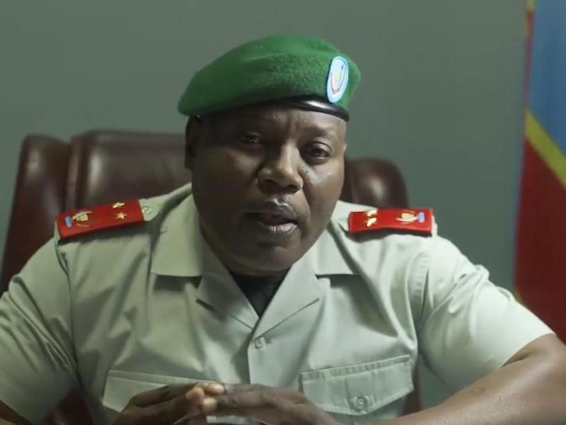 Le général Jean Pierre Kasongo Kabwik