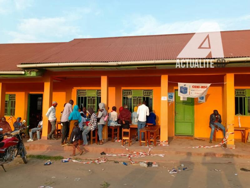 Un centre de vote à Kindu