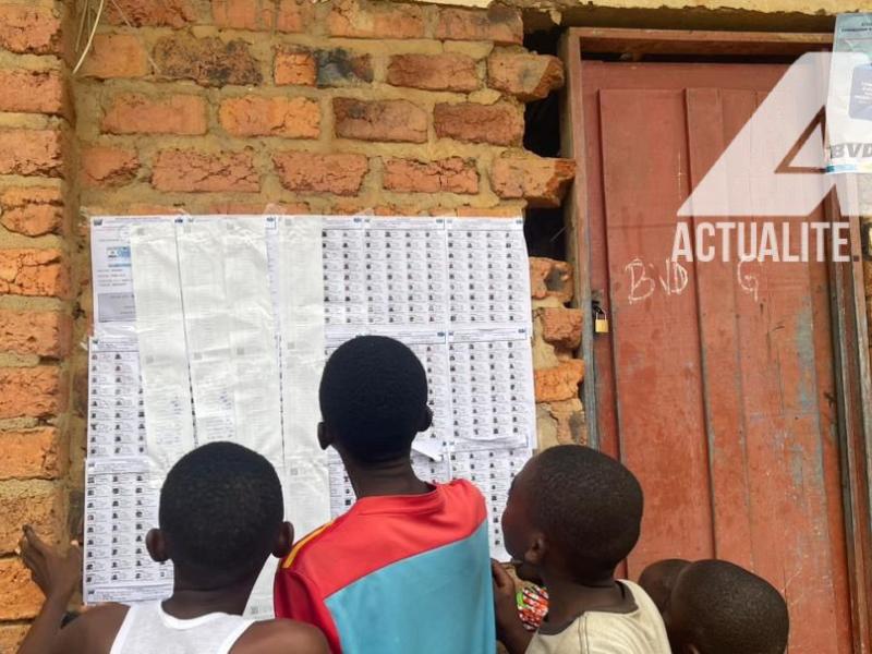 Un centre de vote à Kindu