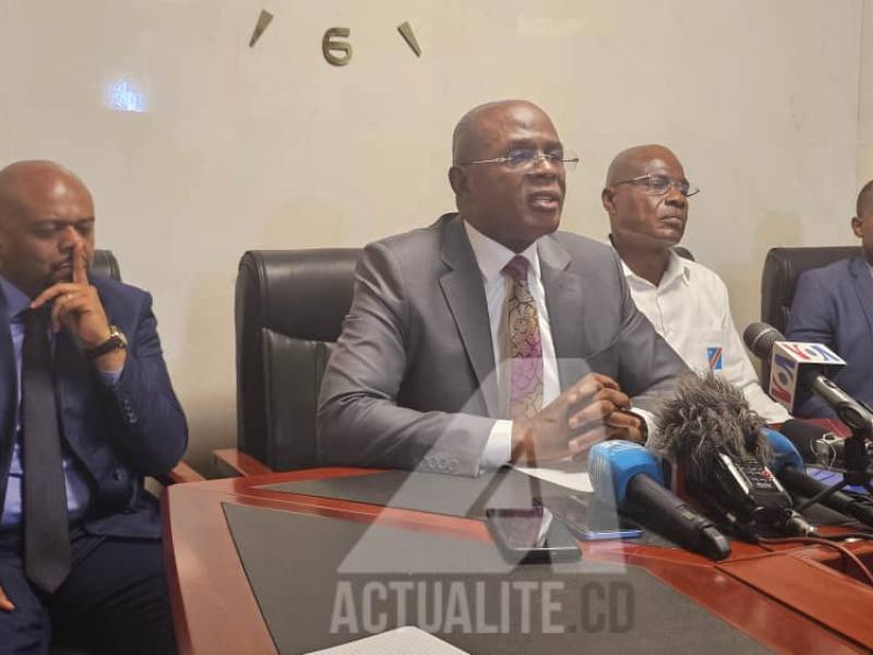 Martin Fayulu, Théodore Ngoy, et Nkema Liloo 