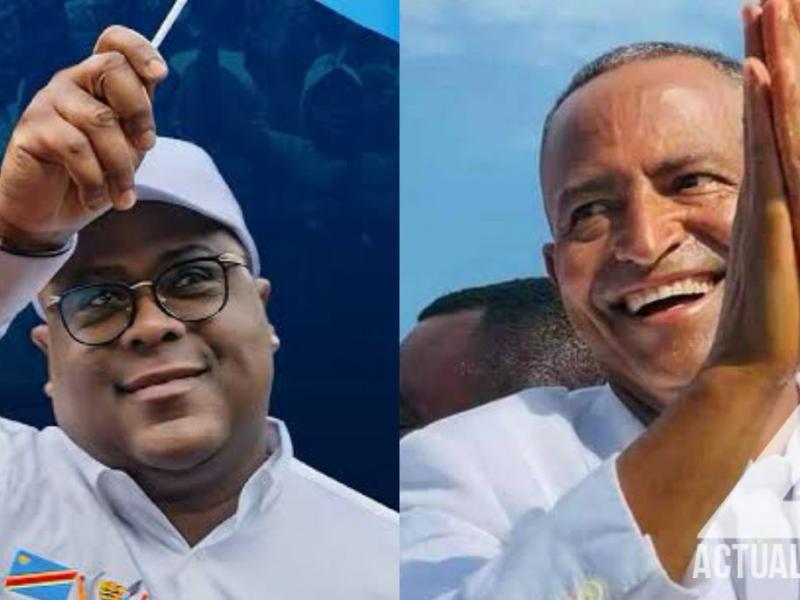 Félix Tshisekedi et Moise Katumbi