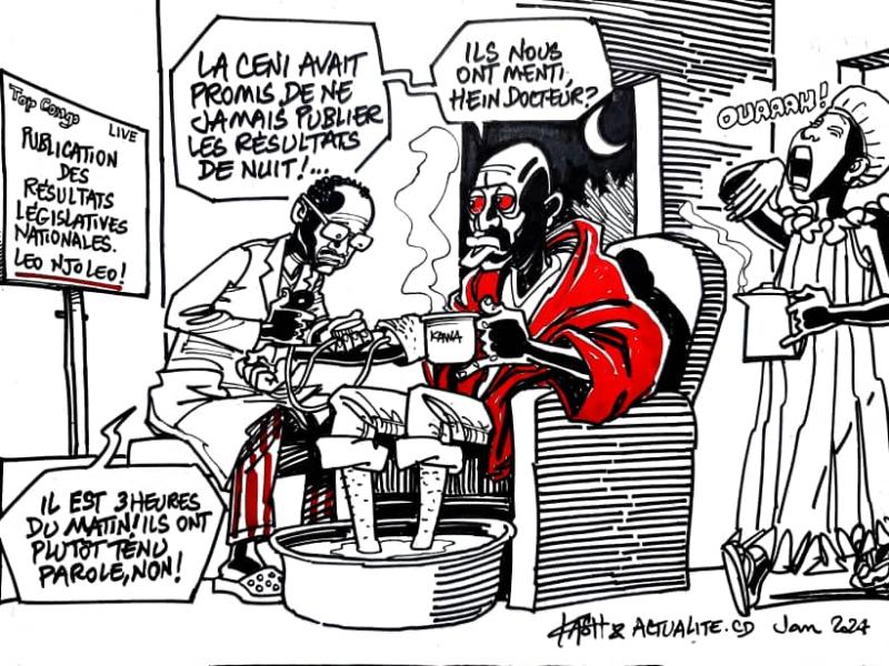 Caricature ACTUALITE.CD