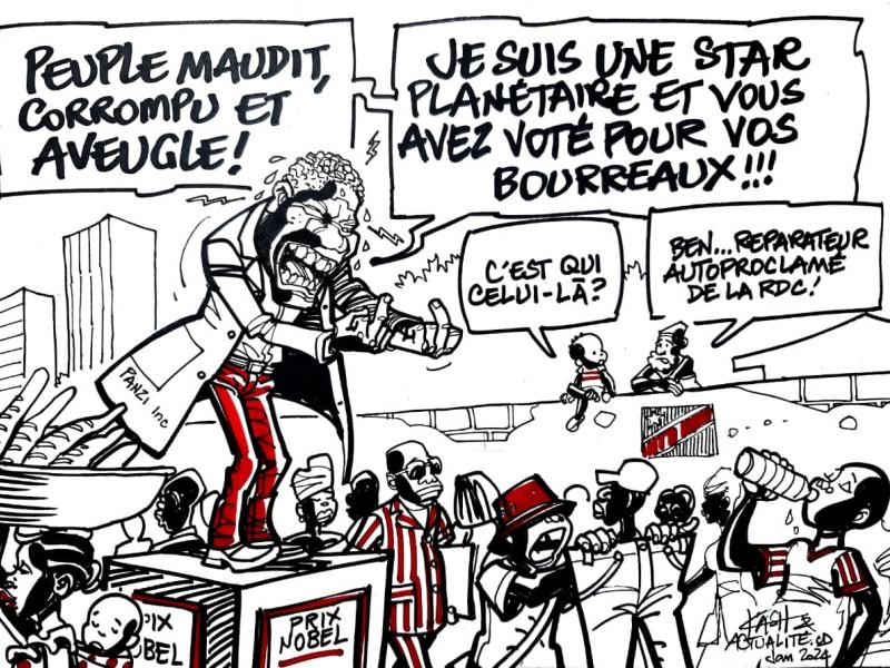 Caricature ACTUALITE.CD