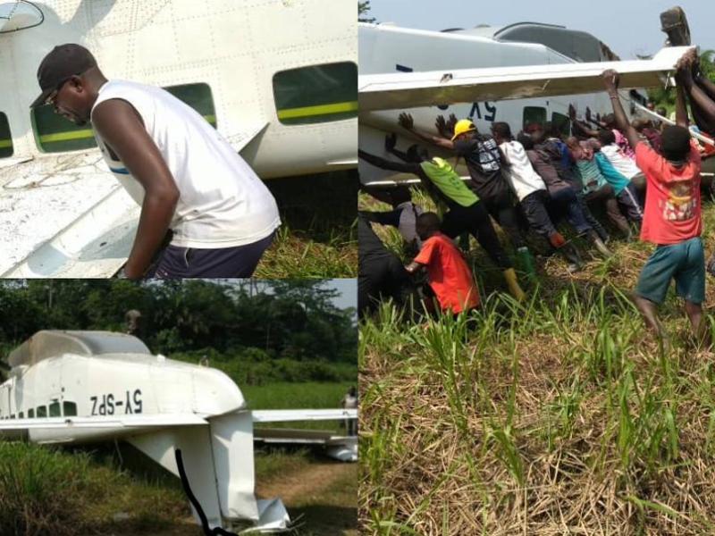 Crash d'un CESSNA à Kasese