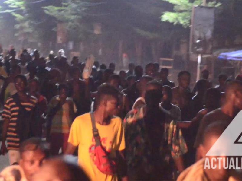 Manifestation de joie à Bandundu