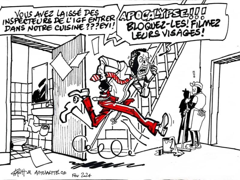 Caricature ACTUALITE.CD