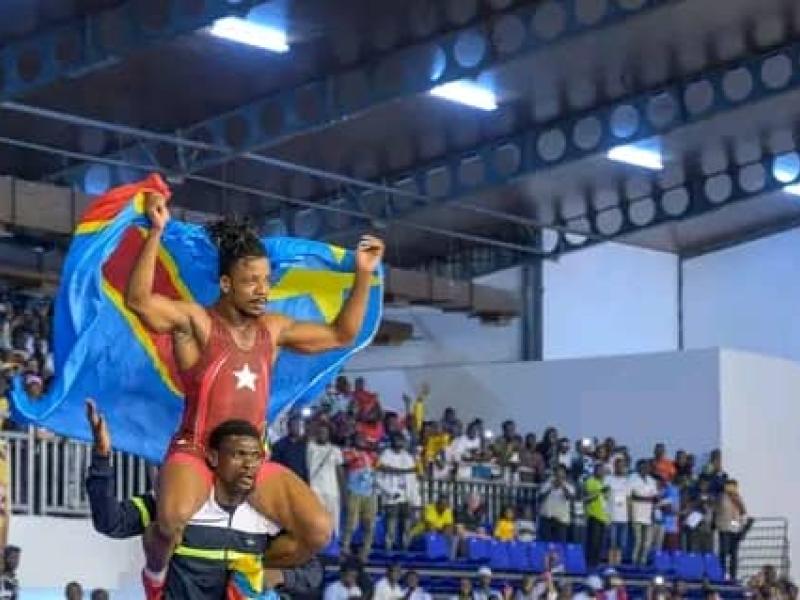 Andy Mukendi Kabeya aux IXe Jeux de la Francophonie