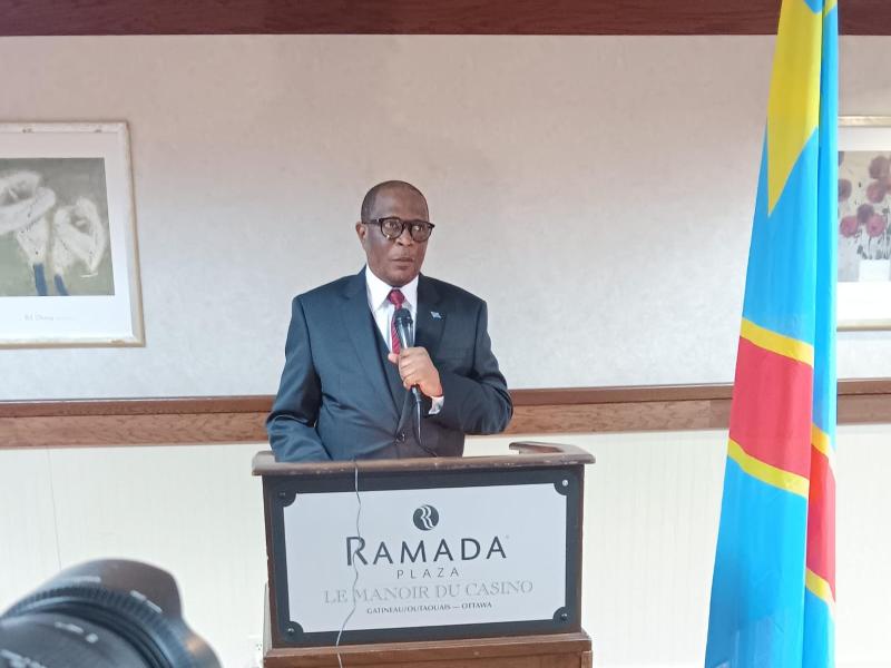 Joska Kabongo, ambassadeur de la RDC au Canada 