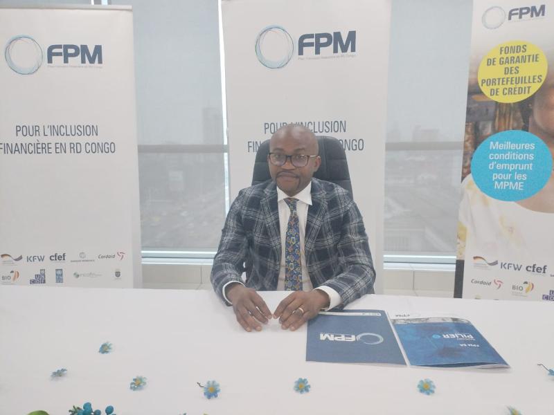 Patrick Nkongo, directeur général du FPM SA