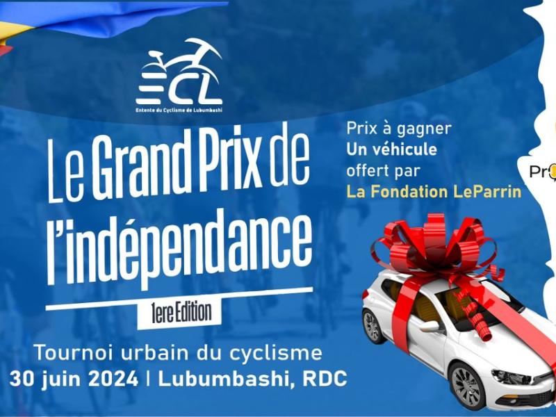 Prix du cyclisme pour le 64e anniversaire de l'indépendance de la RDC