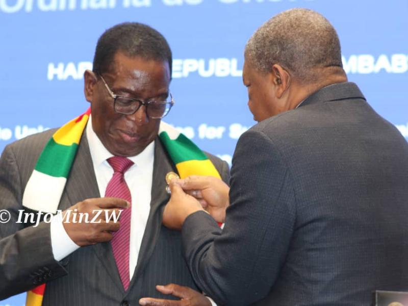  Emmerson Mnangagwa, nouveau président de la SADC