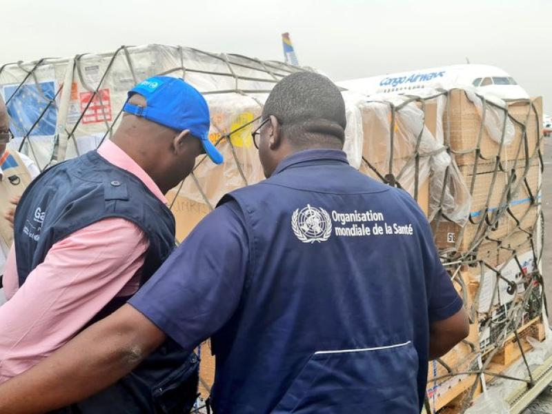 Arrivée de vaccin aniti-Mpox à Kinshasa